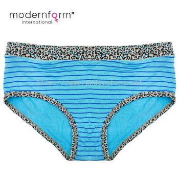 Modernform Color Leopard Print Fashion Soft Cotton Panties (M1256)