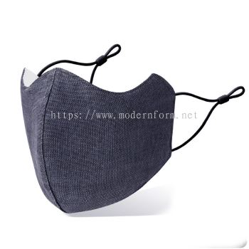 Modernform 4 Layers Insert Pocket Extra Large Cat Shape Facemask with Filter PM2.5 (KZ1327-T)