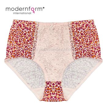 Modernform Plus Size New Fashion Lace Design Soft Panties ( B06)