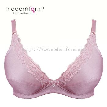 Modernform New Fashion V Deep Lace Non-Wired Bra Cup B (M032)