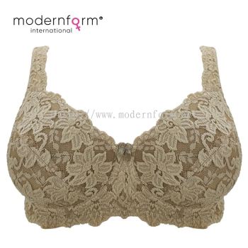 Modernform Bra Cup A/B/C Plus Size New Full Lace Fashion Design with Wire   (B07)