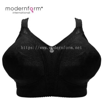 Modernform Bra Cup E Big Full Cup Design Mama Bra with Lace Non-wired Bra (M194)