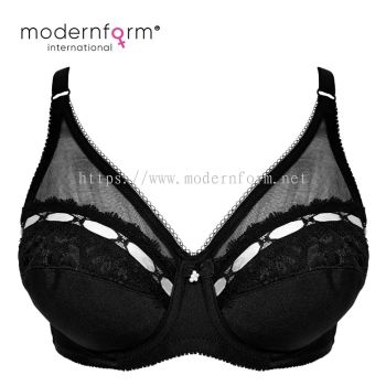 Modernform Bra Cup C Women Lace Fashion Full Coverage Wired Sexy Design (M131)