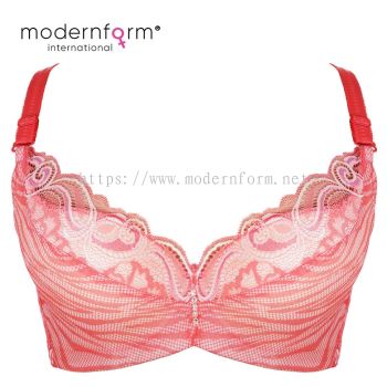 Modernform Bra Cup B Sexy Lace Wired Comfortable  (P0186)