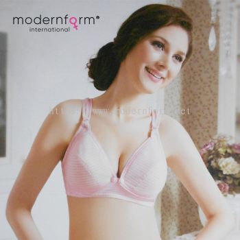 Modernform Maternity Nursing Bra Solid Colour Cotton  For Feeding Pregnancy Women- P1182 (6367)