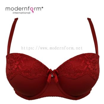 Modernform Bra Cup B Sexy Push Up Design with Beautiful Lace Wired (P1126)