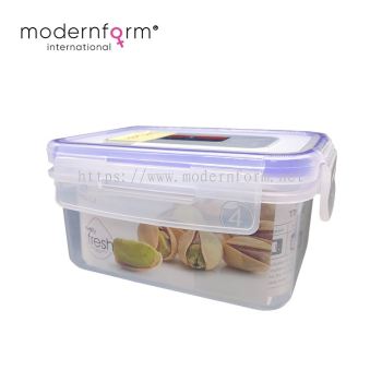 Modernform Plastic Transparent Food Container / Food Storage Box (500ml / 1200ml)(2535#)(2538#)
