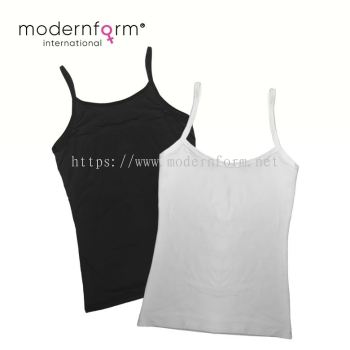 Modernform Women Singlet Elastic Slim Stripe Strap Vest Women Clothing Camisoles (M442)
