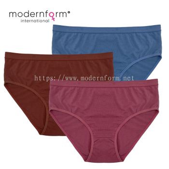 Modernform 3 Pcs Of Set Mix Cotton Panties (P0394)