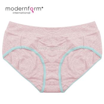 Modernform Pack of 2 Maternity Cotton Panties with V Shape Design for Pregnant Women (M1901)