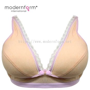 Modernform Maternity Bra Cup C Front Button New Design Women Nursing Bra Without Wired (P1190)(3316)