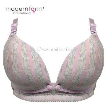 Modernform Maternity Bra Cup B Front Button Women Nursing Bra without Wired (M8127)(3306)