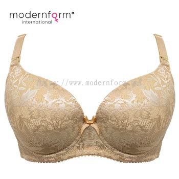 Modernform New Fashion Women Embroidery Flower Lace Bra Cup B/C  Wired Bra (P1188)