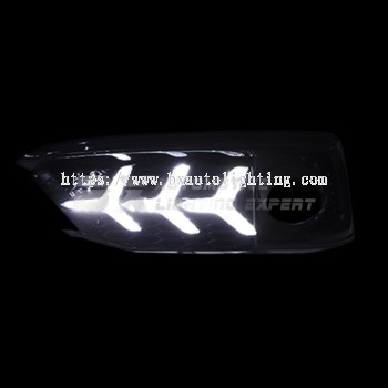 Honda Civic Fc / Tc / Tcp 19-21 - LED DRL Daylight Cover (Fish Bone Design)