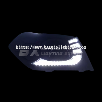 Honda City Gm6 17-19 - LED DRL Daylight Cover (Angel Wing Design) Version 1