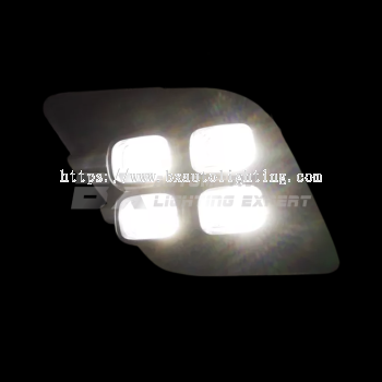 Toyota Hilux Revo 15-16 - LED DRL Daylight Cover (4 Eyes Design)