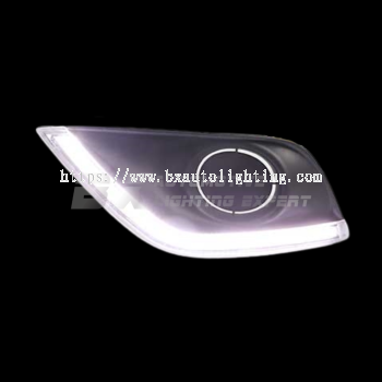 Nissan Almera 14-18 - LED DRL Daylight Cover (Light Bar Design)
