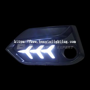 Honda Civic Fc / Si Bumper - LED DRL Daylight Cover (Lambo Design)