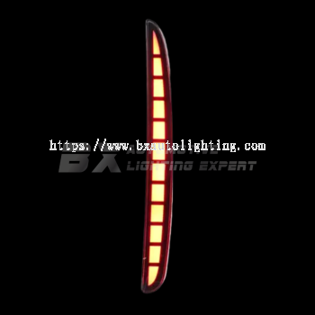 Honda Civic Type R / City Hatchback - LED Rear Bumper Reflector (Grid Design)