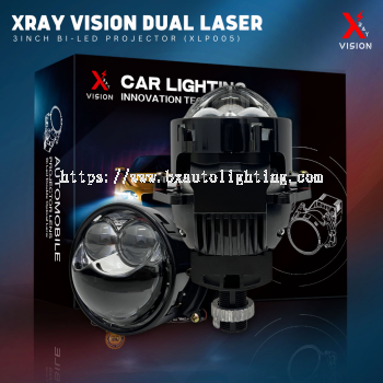 Xray Vision Dual Laser 3inch BI-LED Headlight System #XLP005