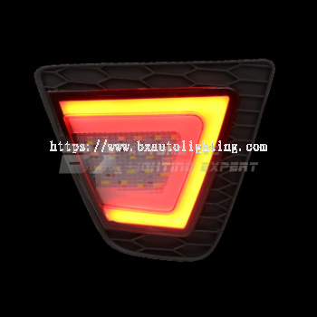 Honda Jazz 14-17 - LED Rear Bumper Reflector (Square Design)