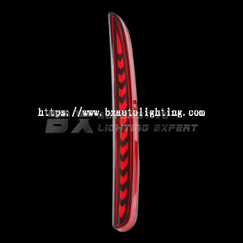 Honda Civic Type R / Si Bumper / City Hatchback - LED Rear Bumper Reflector (Arrow Design)