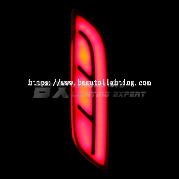 Honda City Gn2 20-22 - LED Rear Bumper Reflector (Leaf Design)