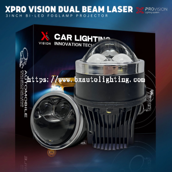 Xpro Vision Dual Beam Laser Bi-Led Foglamp Projector