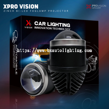 Xpro Vision 2inch Bi-Led Foglamp Projector