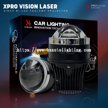 Xpro Vision Laser Bi-Led Foglamp Projector