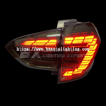 Perodua Myvi Gen3 / Facelift 18-23 - LED Taillamp (Dragon Scale Design) 