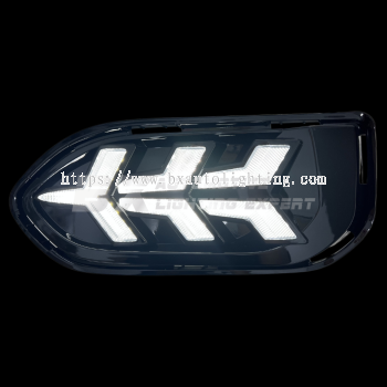 Honda Jazz 17-20 - LED DRL Daylight Cover (Lambo Design)