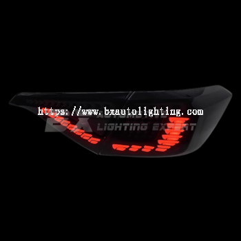 Honda Civic Fe 11th - LED Taillamp (Dragon Scale Design) Version 2