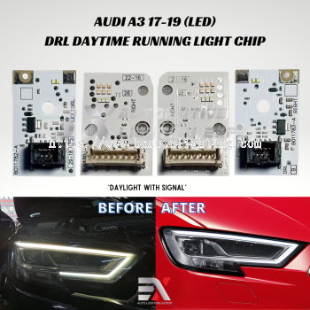 Audi A3 17-19 (High Spec - Led) With Signal - Drl Daylight Running Light Chip