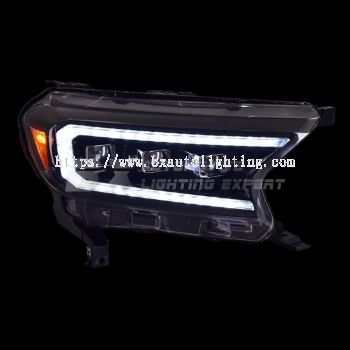 Ford Ranger T7 / T8 16-21 - LED Headlamp (3projector Design - V2)