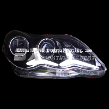 Toyota Mark X Grx120 05-09 - LED Headlamp (Lambo Design)