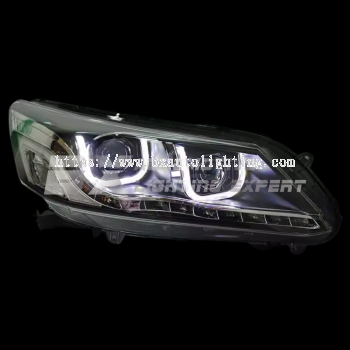 Honda Accord 9th 14-16 - LED Headlamp (Double U Design)