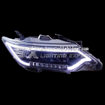 Toyota Camry Hybrid / Camry Asv51 15-18 - LED Headlamp (3 Projector Design)