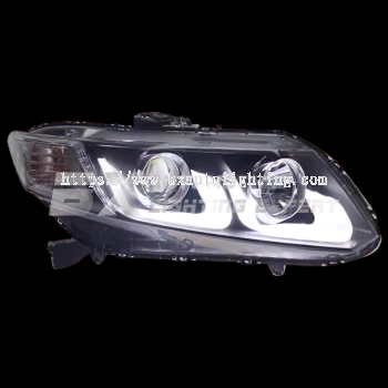 Honda Civic Fb 12-15 - LED Headlamp (Double U Design)