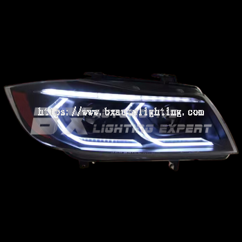 BMW 3series E90 05-11 - LED Headlamp (Double C Design)