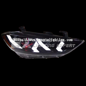 Hyundai Elantra 17-18 - LED Headlamp (Lambo Design)