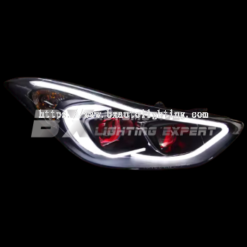 Hyundai Elantra 11-16 - LED Headlamp (Dual Projector Design)