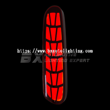 Perodua Myvi Facelift 2022 - LED Rear Bumper Reflector (Dragon Scale Design)