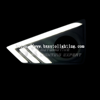 Toyota Mark X Grx130 Facelift 12-18 - LED DRL Daylight Cover (Arrow Design)