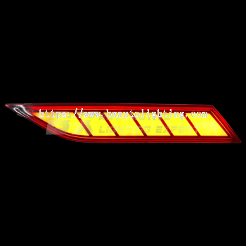 Toyota Yaris Cross 2026 - LED Rear Bumper Reflector (Grid Design)