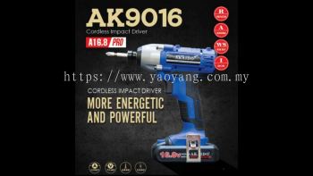 Akaido 16.8v Cordless Impact Driver AK9016