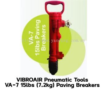 VIBROAIR 15lbs (7.2kg) Paving Breakers VA-7