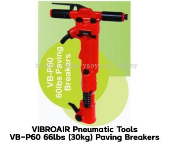 VIBROAIR 66Ibs (30kg) Paving Breakers VB-P60