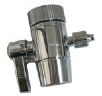 33-441N 1/4" Steel 1 Way Adapter