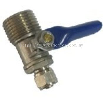 33-466 1/2"  X 1/4" Steel Ball Valve